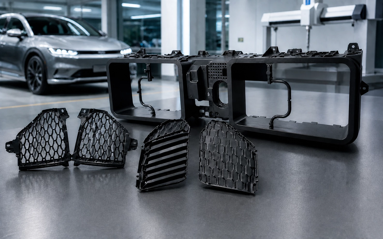 Custom automotive injection molding plastic components