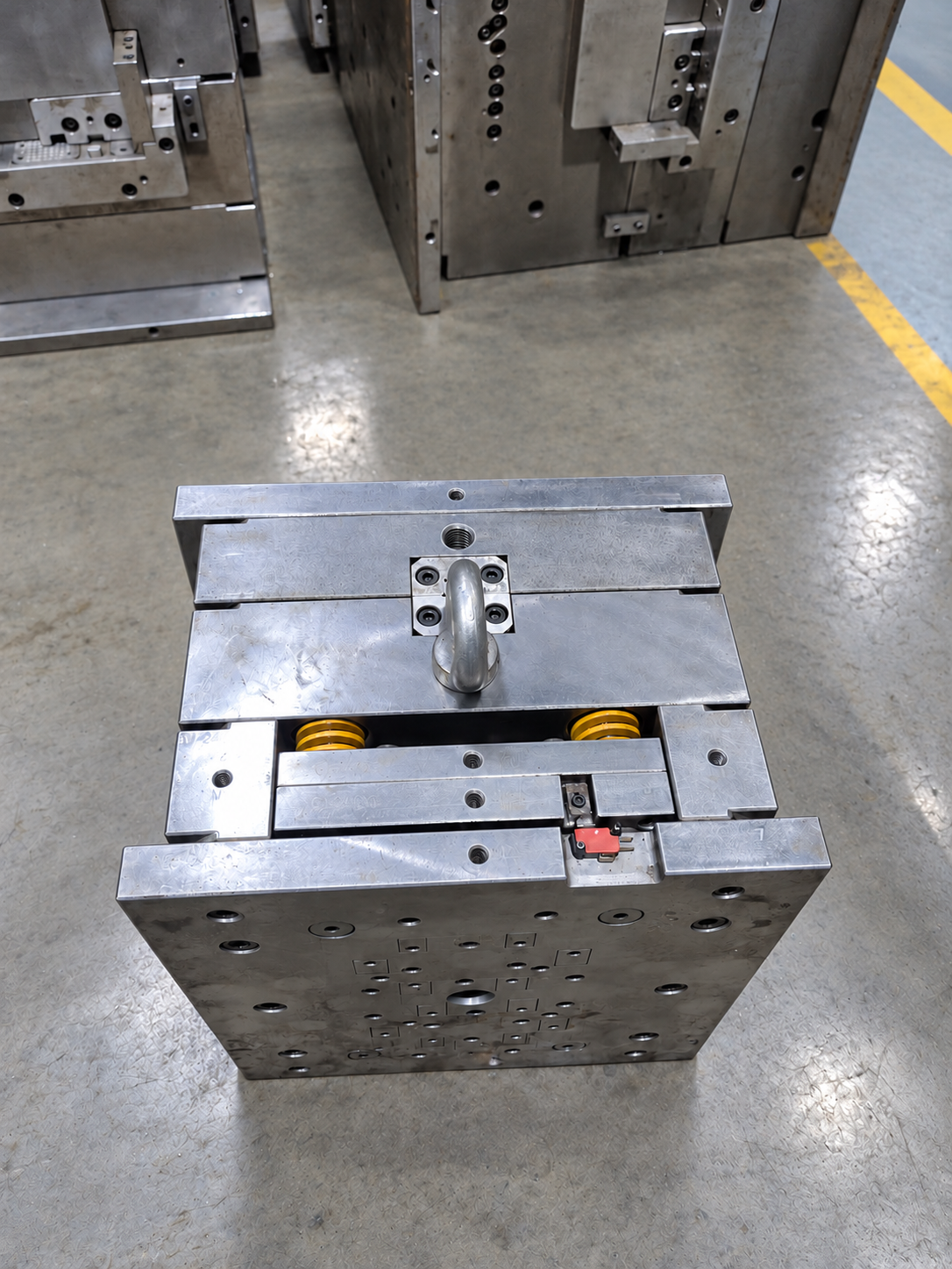 Transferred injection mold in the tooling workshop